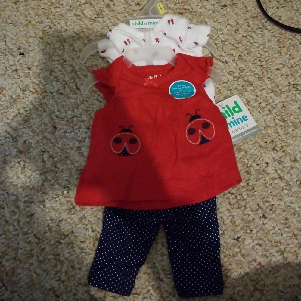 Preemie Baby Girl Outfit